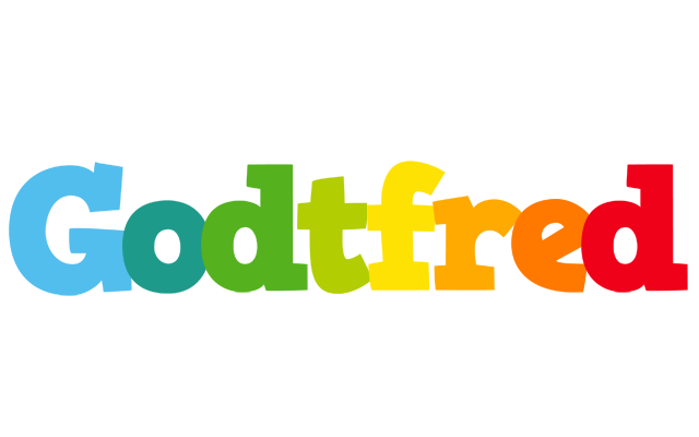 Godtfred rainbows logo