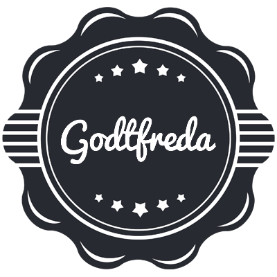 Godtfreda badge logo