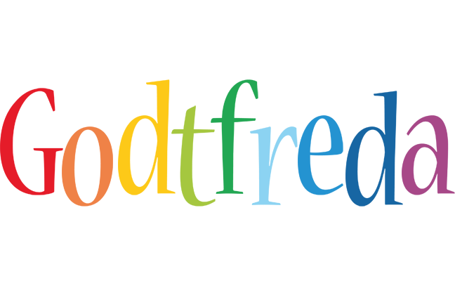 Godtfreda birthday logo