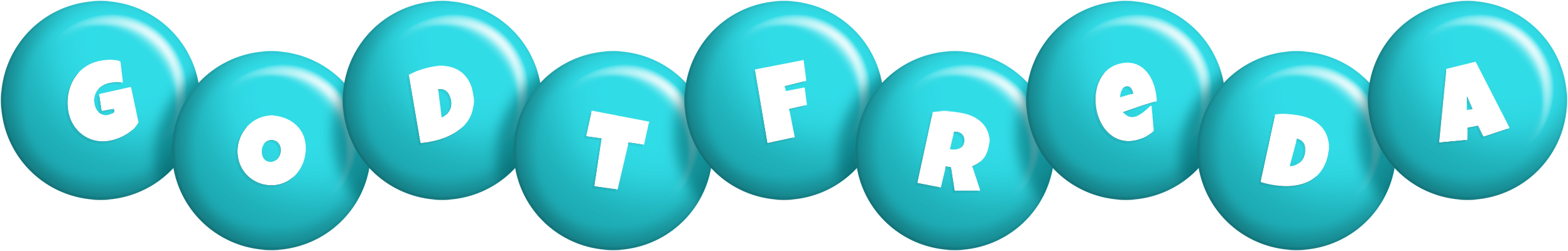 Godtfreda candy-azur logo