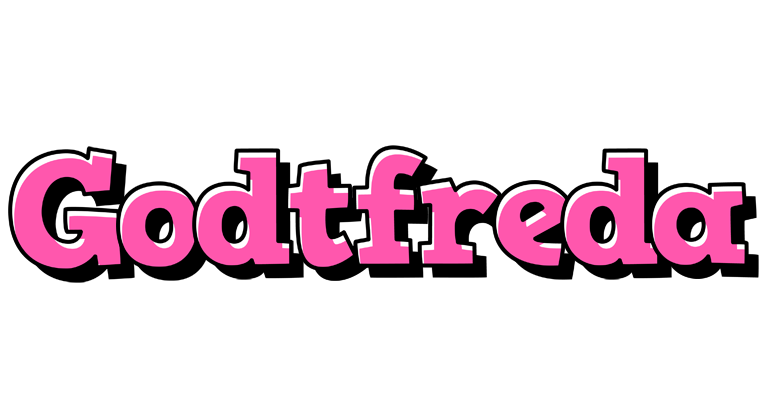 Godtfreda girlish logo
