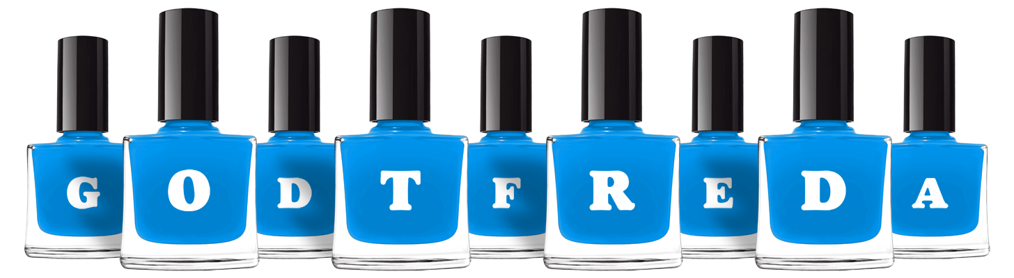 Godtfreda glossy logo