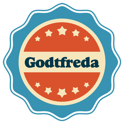 Godtfreda labels logo