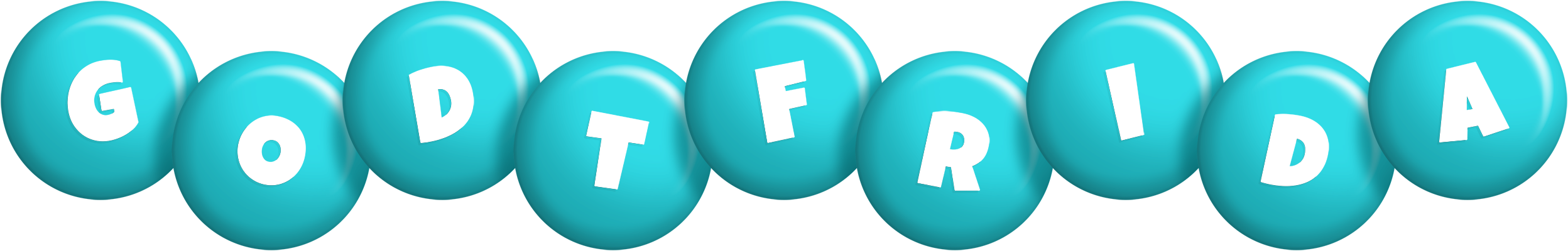 Godtfrida candy-azur logo