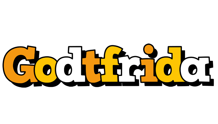 Godtfrida cartoon logo