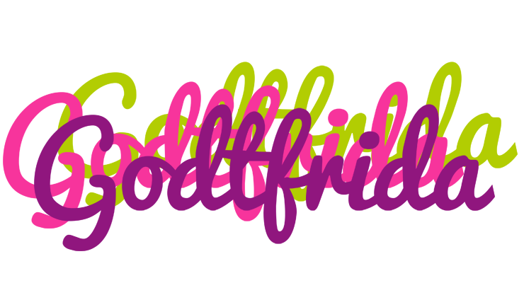 Godtfrida flowers logo