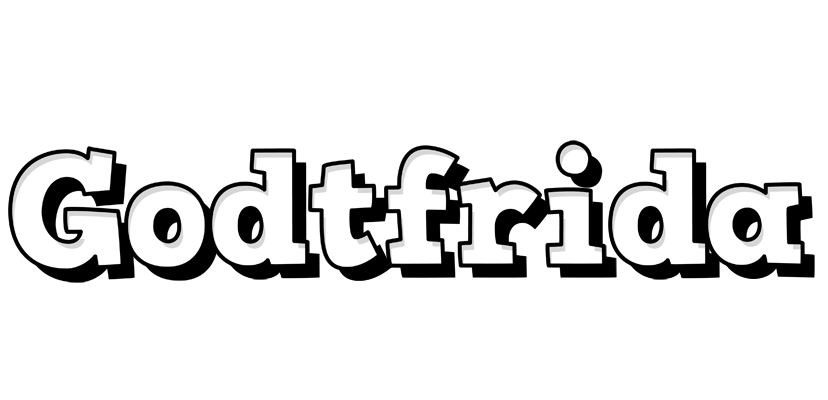 Godtfrida snowing logo