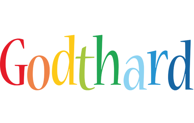 Godthard birthday logo
