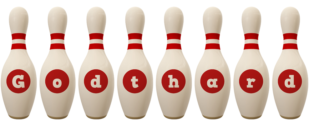 Godthard bowling-pin logo