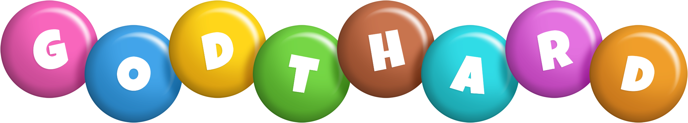 Godthard candy logo