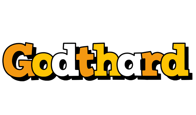 Godthard cartoon logo