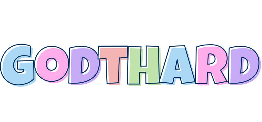 Godthard pastel logo