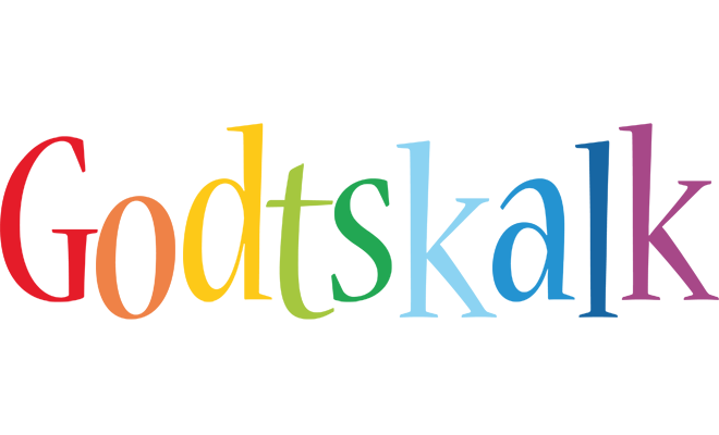 Godtskalk birthday logo