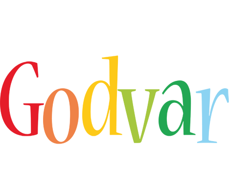 Godvar birthday logo