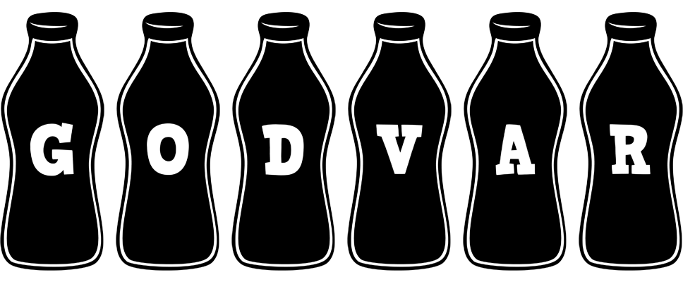 Godvar bottle logo