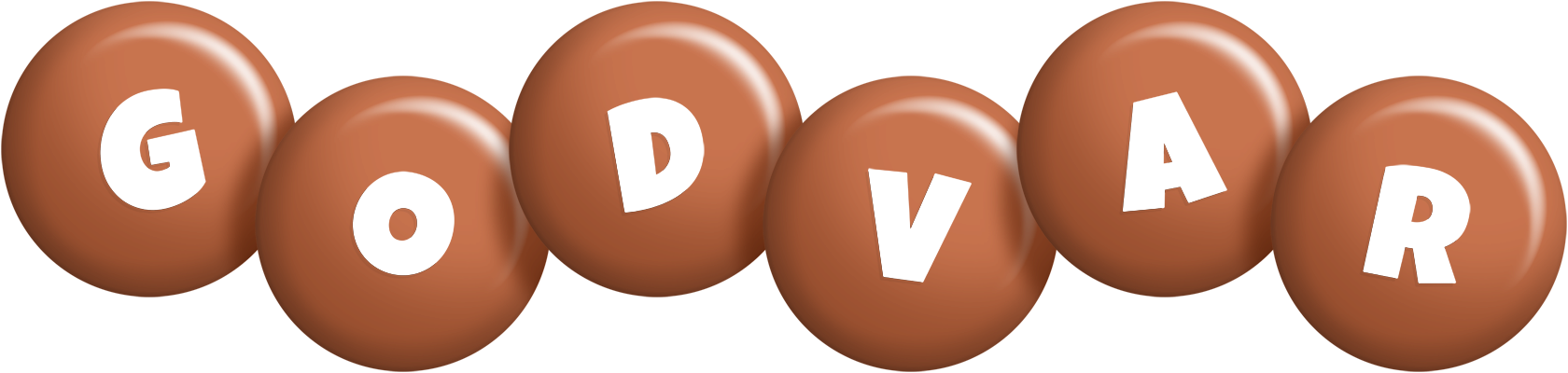 Godvar candy-brown logo