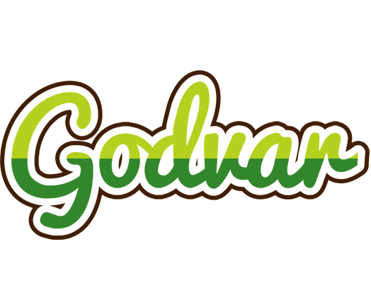 Godvar golfing logo