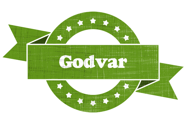 Godvar natural logo