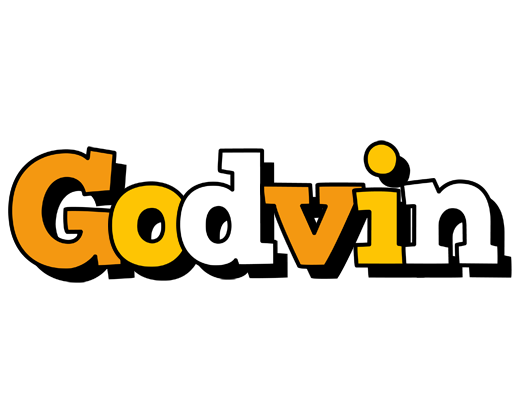Godvin cartoon logo