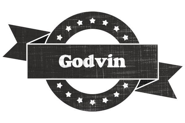 Godvin grunge logo