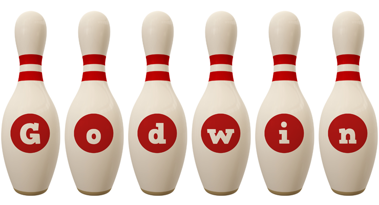Godwin bowling-pin logo