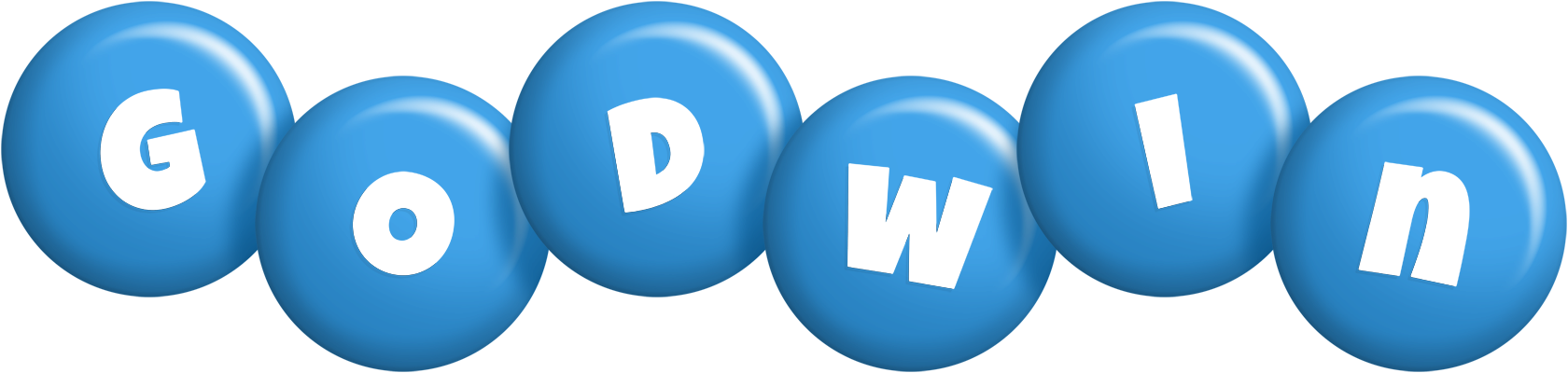 Godwin candy-blue logo