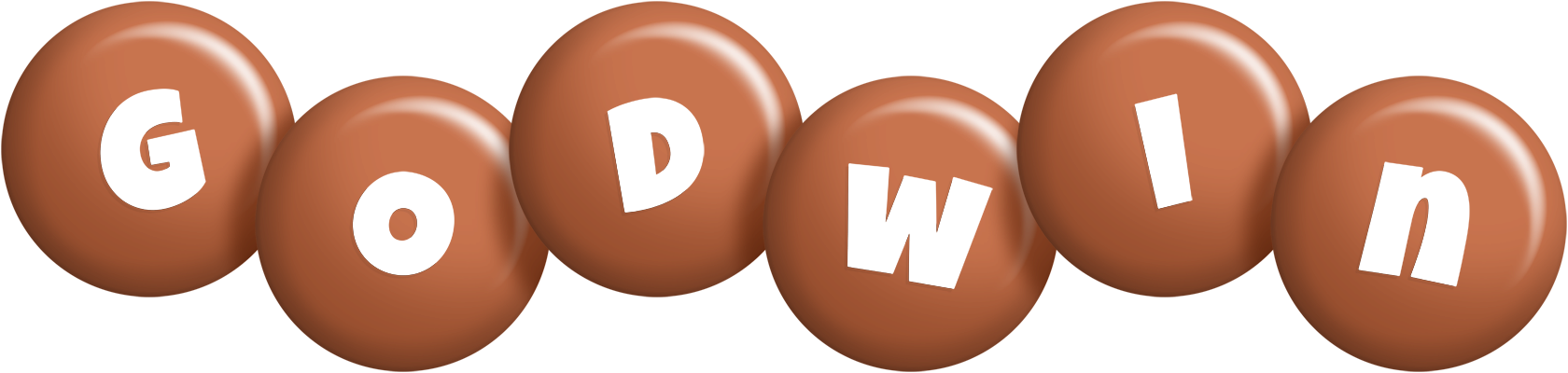 Godwin candy-brown logo
