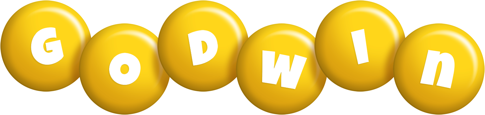 Godwin candy-yellow logo