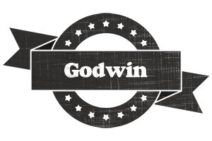 Godwin grunge logo