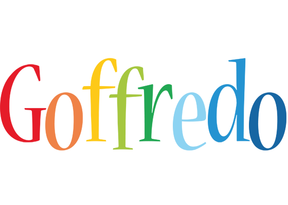 Goffredo birthday logo