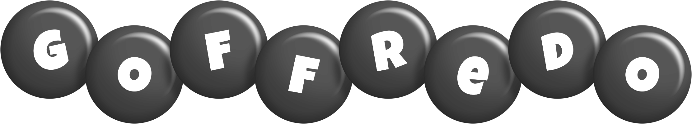 Goffredo candy-black logo