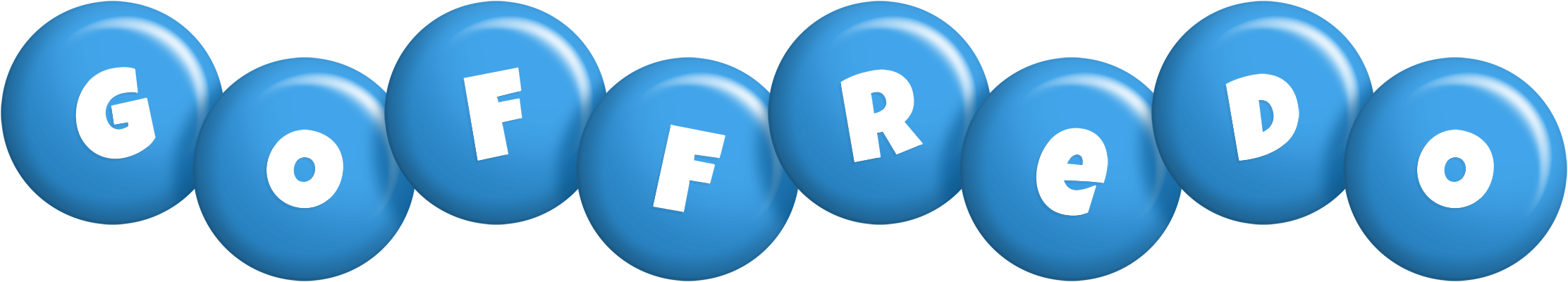 Goffredo candy-blue logo