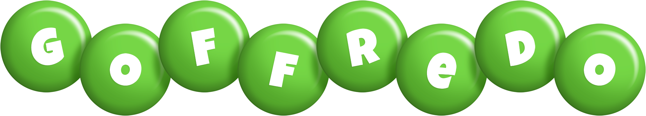 Goffredo candy-green logo