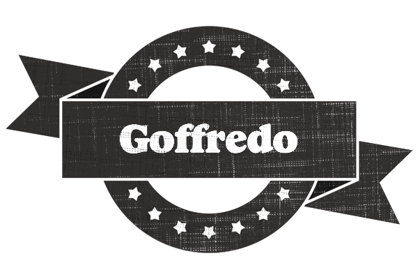 Goffredo grunge logo
