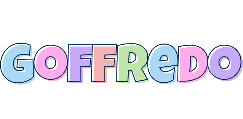 Goffredo pastel logo