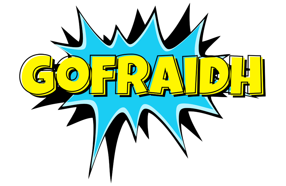 Gofraidh amazing logo