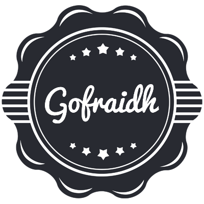 Gofraidh badge logo