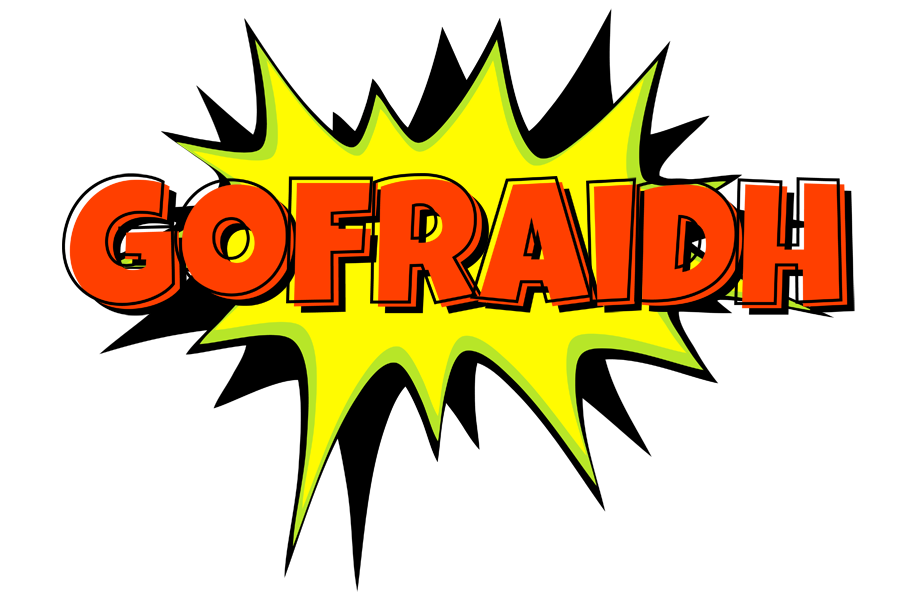 Gofraidh bigfoot logo