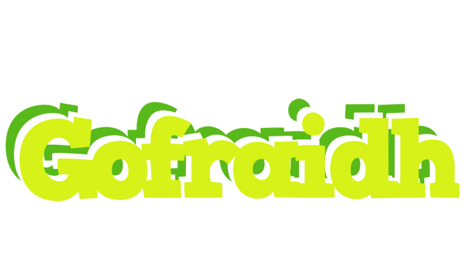 Gofraidh citrus logo