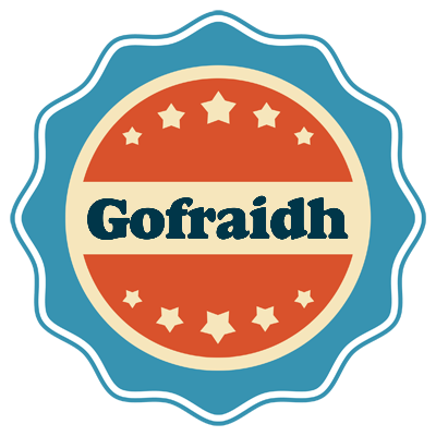 Gofraidh labels logo