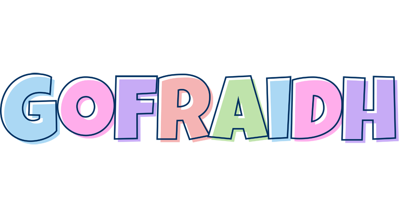 Gofraidh pastel logo