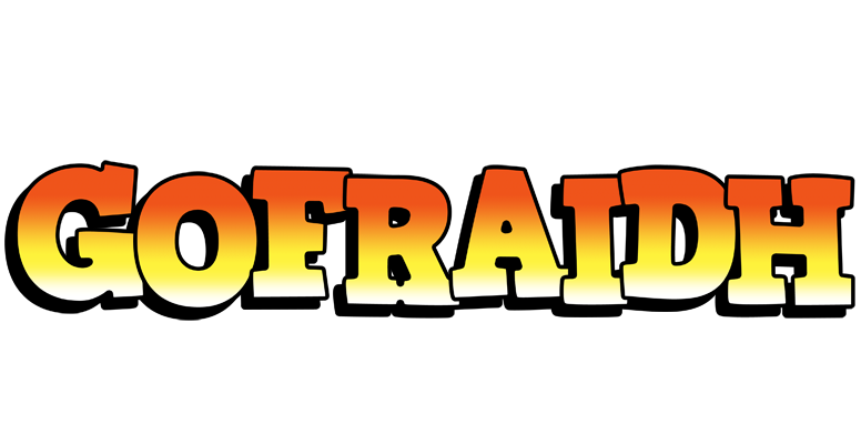 Gofraidh sunset logo