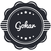 Gohar badge logo