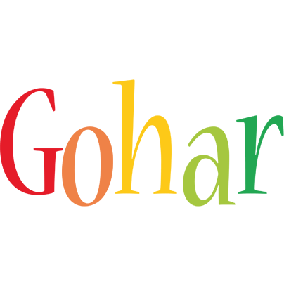 Gohar birthday logo