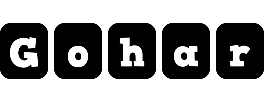 Gohar box logo