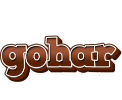 Gohar brownie logo