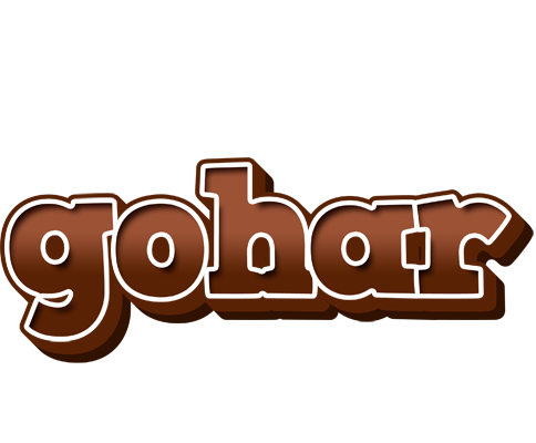 Gohar brownie logo