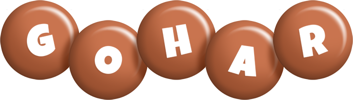 Gohar candy-brown logo