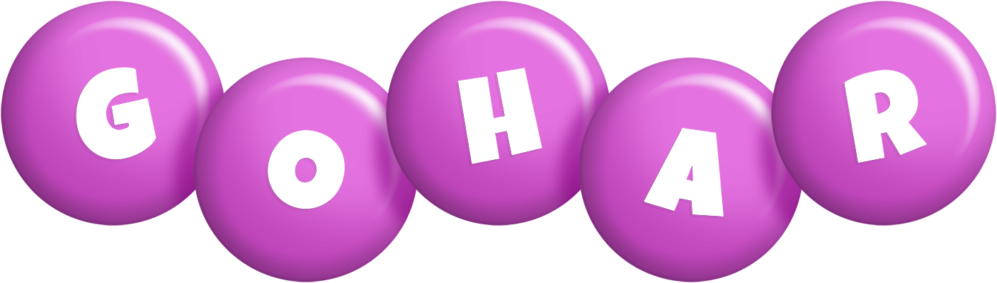Gohar candy-purple logo