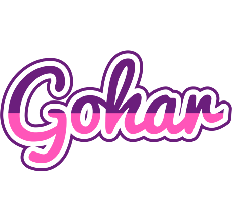 Gohar cheerful logo